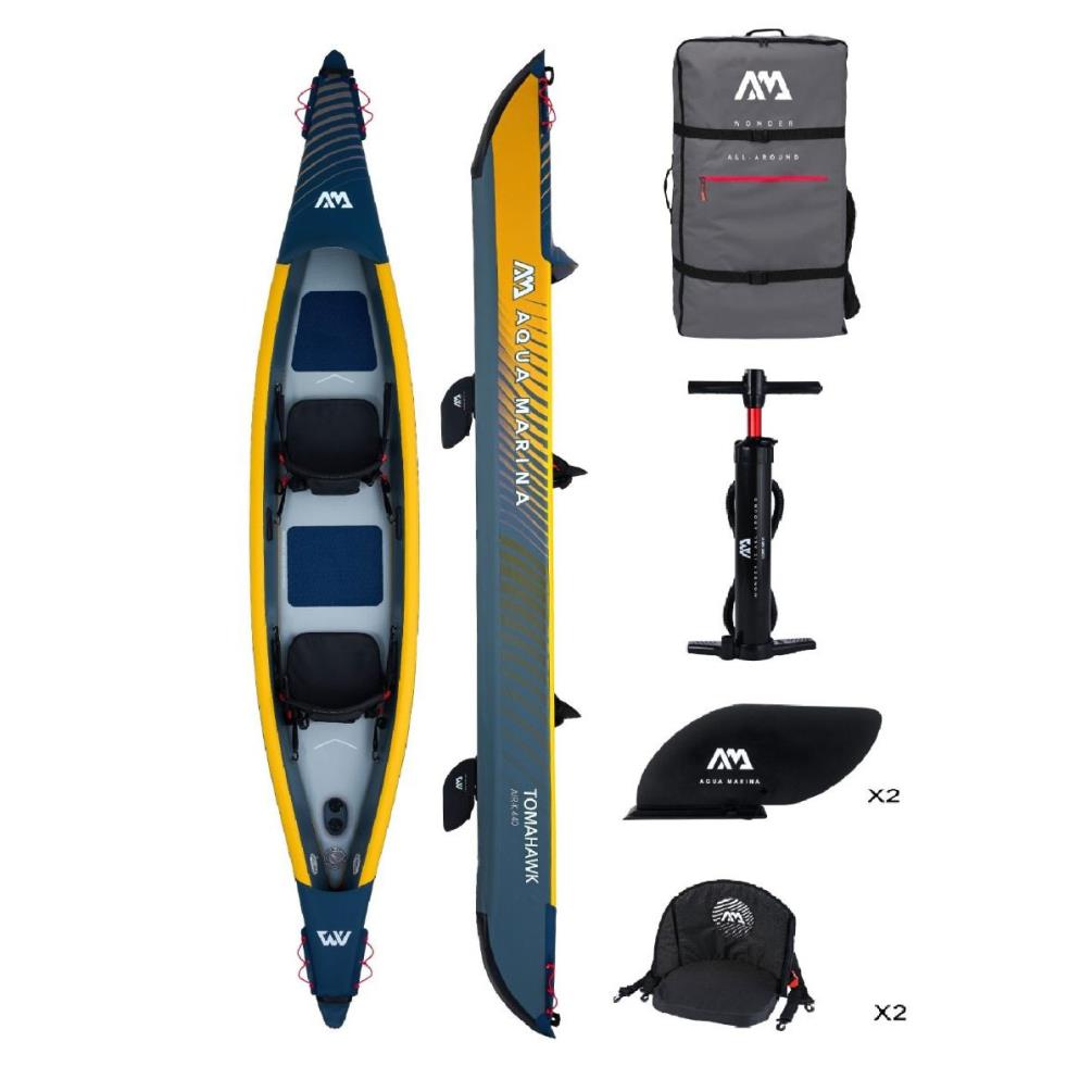 Aqua Marina Tomahawk AIR-K 440 2 Person Speed Kayak Extra Image 1